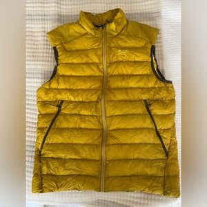 Arc’teryx Cerium LT Vest - Yellow - Men’s Large